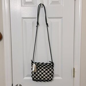 Madewell Black Net Crossbody Bag